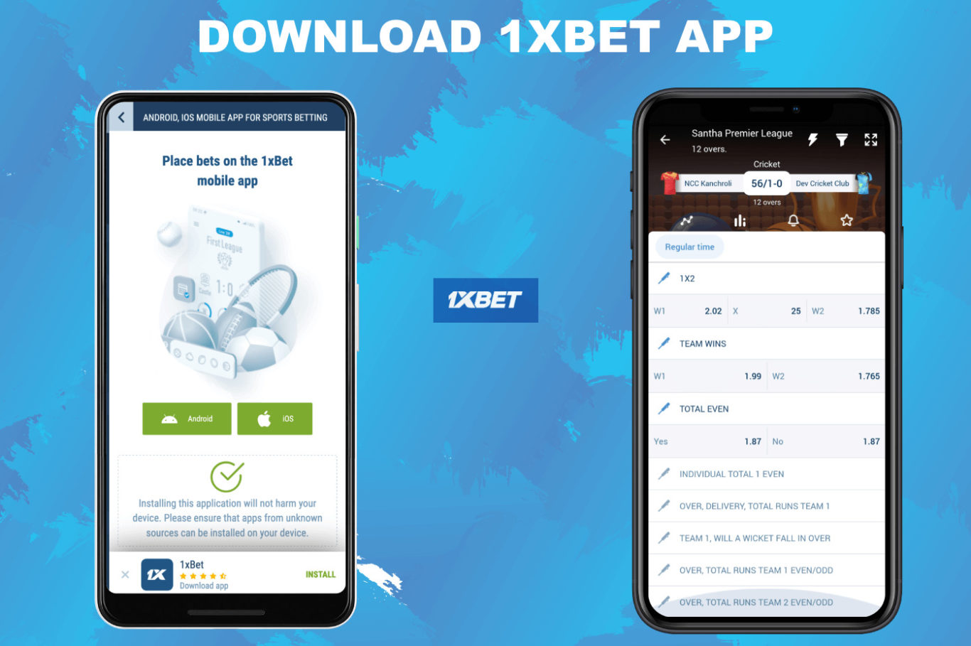 1xBet Application for Android Devices