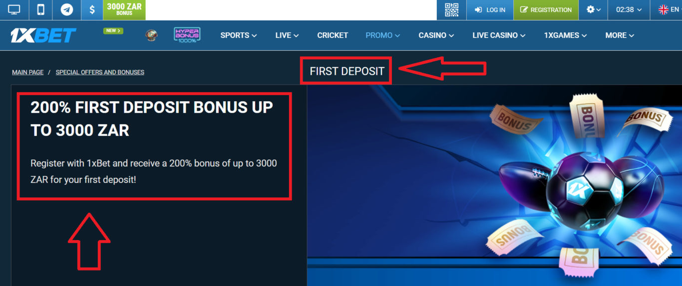 1xBet Welcome Bonus