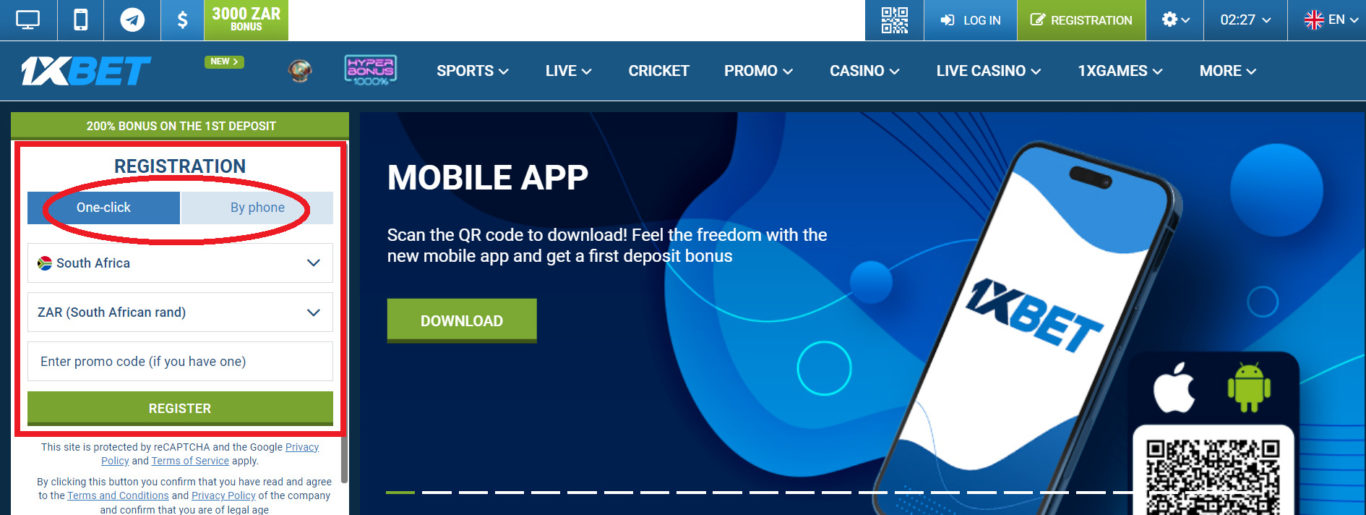 How to Find the Official 1xBet Mirror Site for SA Bettors